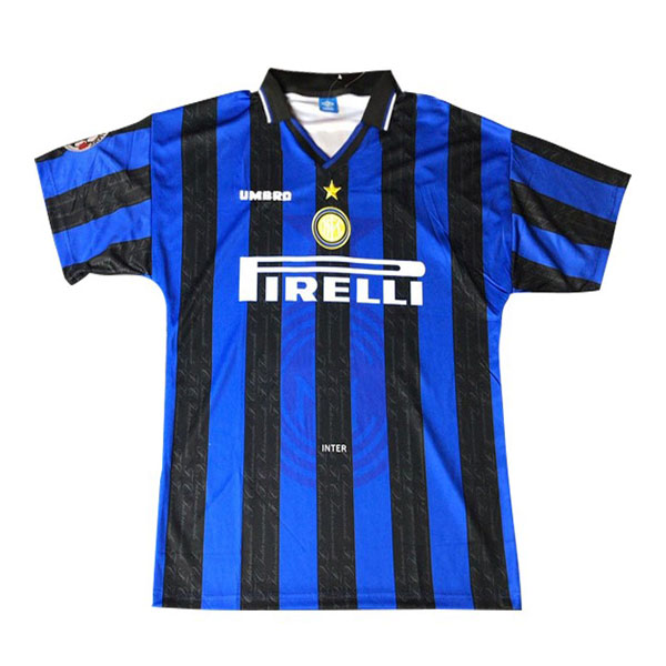 Camiseta Inter Milan 1ª Retro 1997 1998 Azul